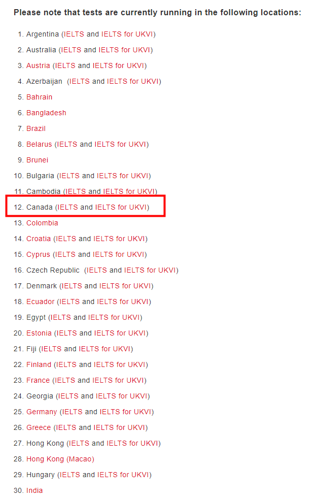 加拿大重開雅思、CELPIP思培考試！最快本周末可預約！