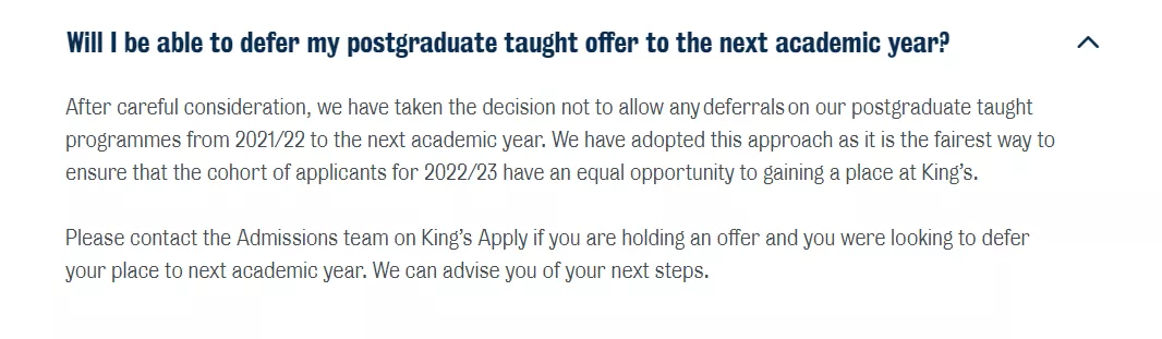 英國各大院校相繼公布2021年延遲入學相關的政策